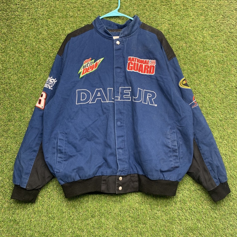Dale Earnhardt Jr Jacket Mens XL NASCAR Sprint Cup 88 Mountain Dew JR Nation Rac